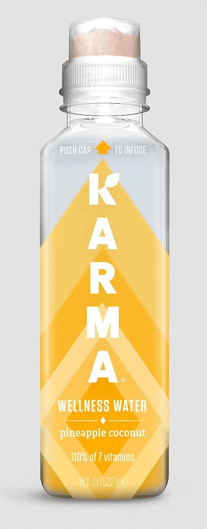 Karma Wellness Water Variety Packs (3 Flavor Pack), 18 Fl Oz (Pack of 12)