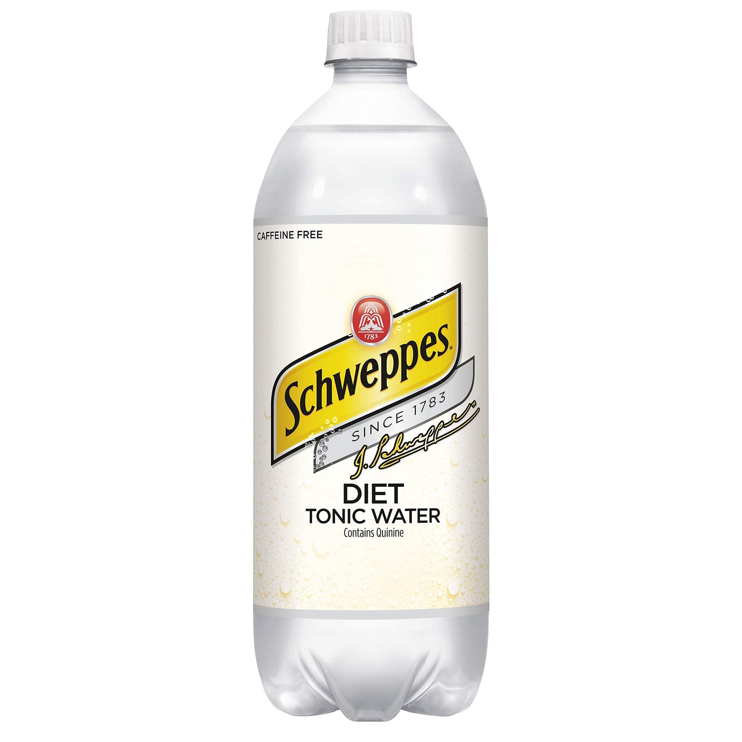 Schweppes Diet Tonic Water, 33.8 Fl Oz (Pack of 4)