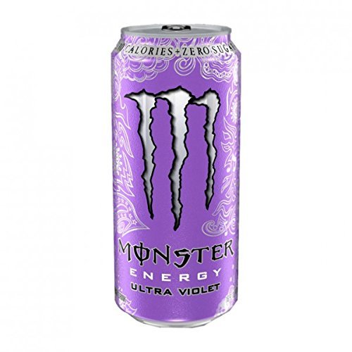 Monster Energy Ultra Energy Drinks 6-16oz Cans (Ultra Violet)