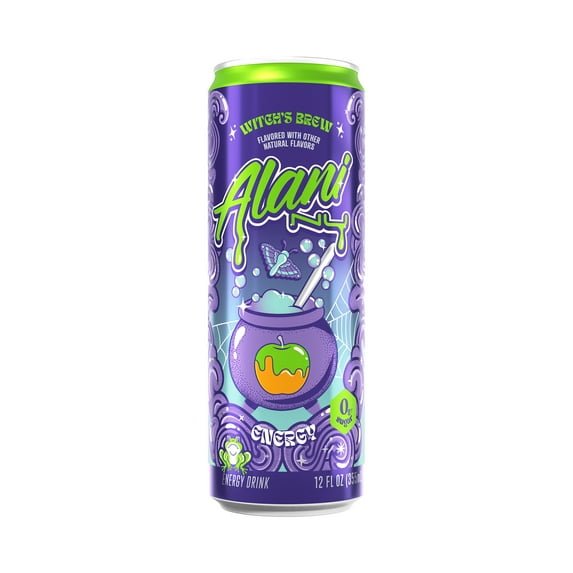 Alani Nu Sugar Free Energy Drink 12 oz 6 Pack (Witches Brew)