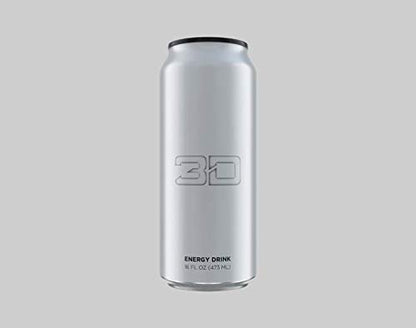 3D Energy Drink Variety Packs (4 Flavor Variety Pack #2, 12 Cans)