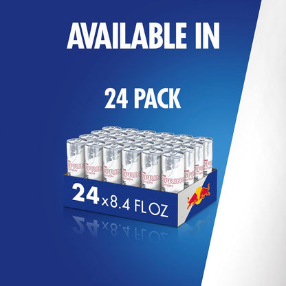 Red Bull Spring Edition Energy Drink, Cherry Sakura, 80mg Caffeine, Taurine & B Vitamins, 8.4 fl. oz. Pack of 24 Cans