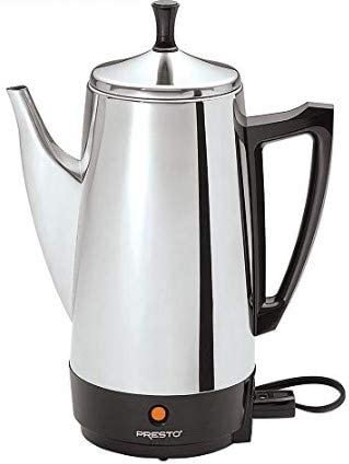 Presto E1PT02811 Stainless Steel 02811 12-Cup Coffee Maker with 1 Year Extended Warranty