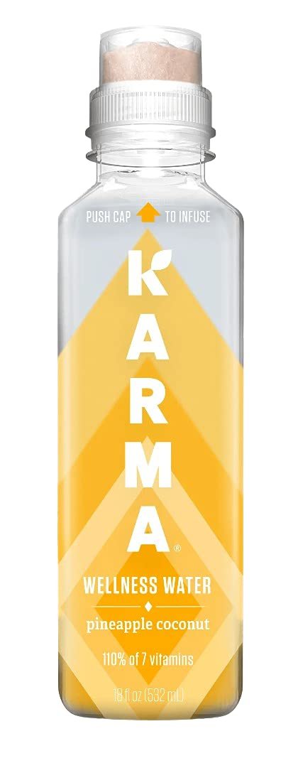 Karma Wellness Water Variety Packs (3 Flavor Pack), 18 Fl Oz (Pack of 12)