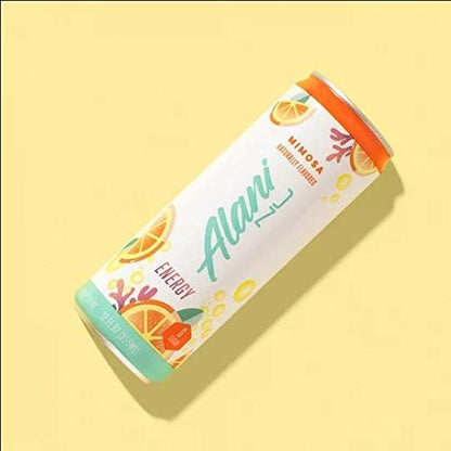 Alani Nu Sugar Free Energy Drinks 12 ounce Cans (Mimosa, 12 Cans)