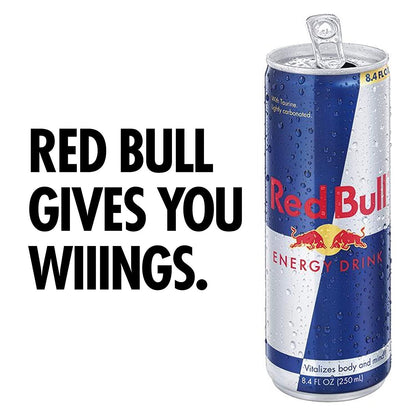 Red Bull Energy Drink, 8.4 Fl Oz (12 Pack)