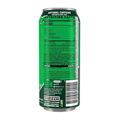 GHOST Energy Drink 7up Lemon Lime 16oz Cans (Pack of 12) **LIMITED EDITION**
