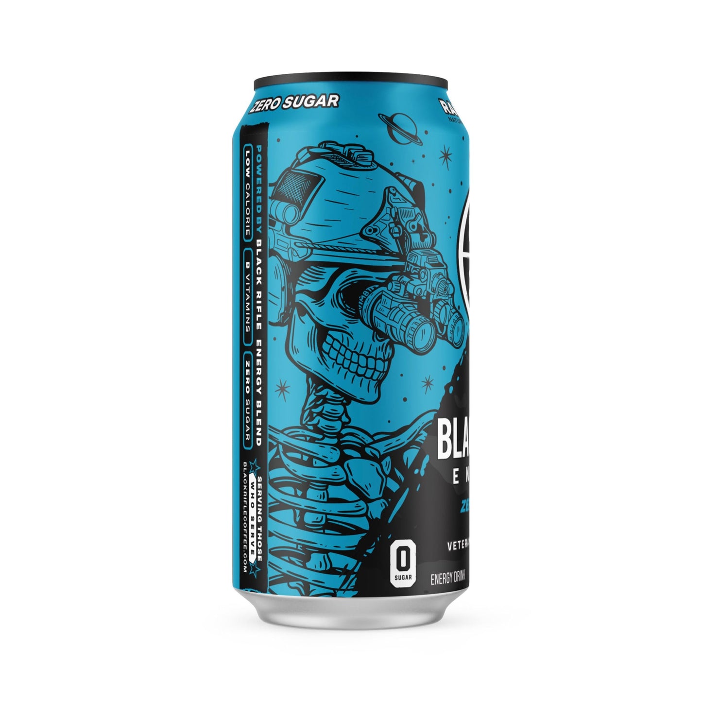 Black Rifle Energy Ranger Berry Zero Sugar Energy Drink, 200mg Caffeine, 16 fl oz can (Pack of 12)