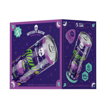 Alani Nu Sugar Free Energy Drink 12 oz 6 Pack (Witches Brew)