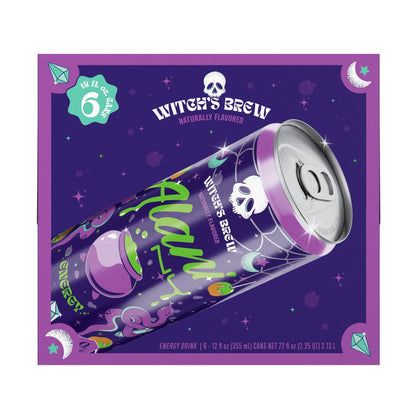 Alani Nu Sugar Free Energy Drink 12 oz 6 Pack (Witches Brew)