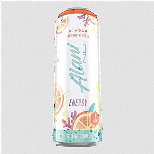 Alani Nu Sugar Free Energy Drinks 12 ounce Cans (Mimosa, 12 Cans)