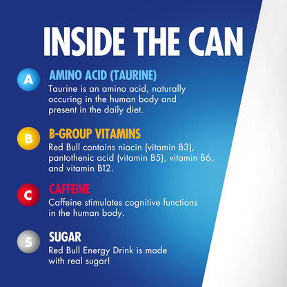 Red Bull Spring Edition Energy Drink, Cherry Sakura, 114mg Caffeine, Taurine & B Vitamins, 12 oz. Pack of 24 Cans