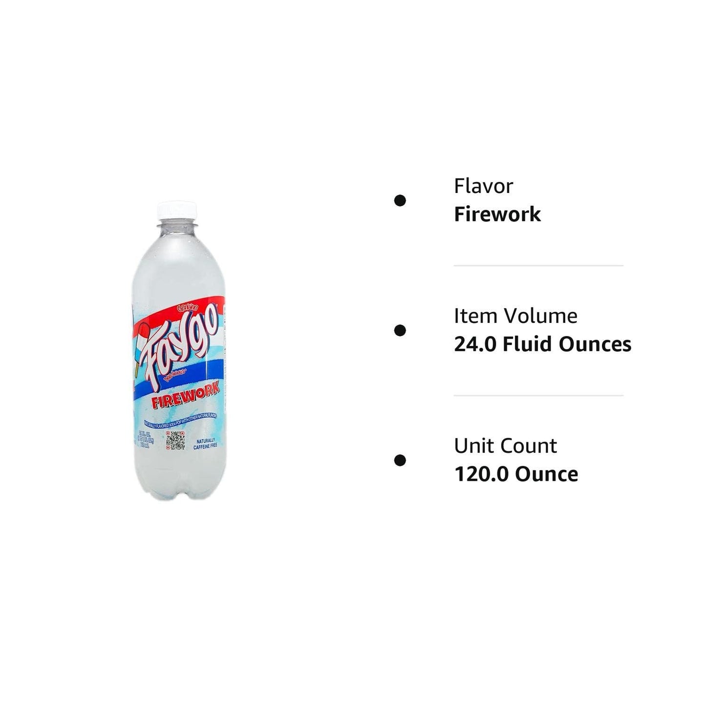 Faygo Firework 6pack of 20 ounce plastic bottles Soda pop