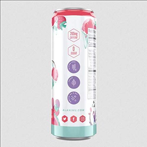 Alani Nu Sugar Free Energy Drinks 12 ounce Cans (Tropsical, 6 Cans)