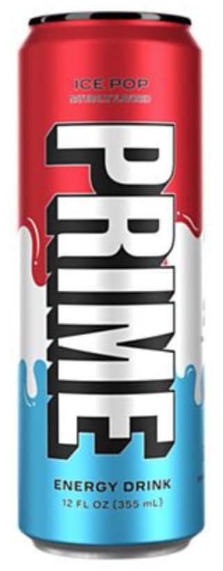 Prime Hydration Drink Energy Cans 6 Flavor Variety Sampler Pack - 200mg Caffeine, Zero Sugar, 300mg Electrolytes, Vegan - (12 Fl Oz Cans)