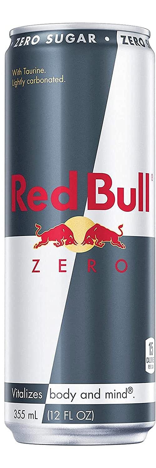 Red Bull Energy - Zero - 12 ounce (Pack of 4)