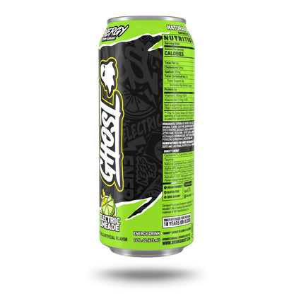 GHOST Energy (Electric Limeade) - Performance Energy Drink - 12-Pack