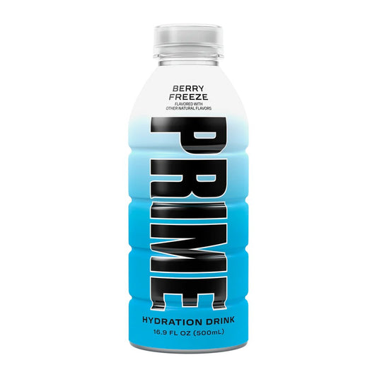 PRIME Hydration BERRY FREEZE Sports Drink 16.9 oz (Pack of 12)